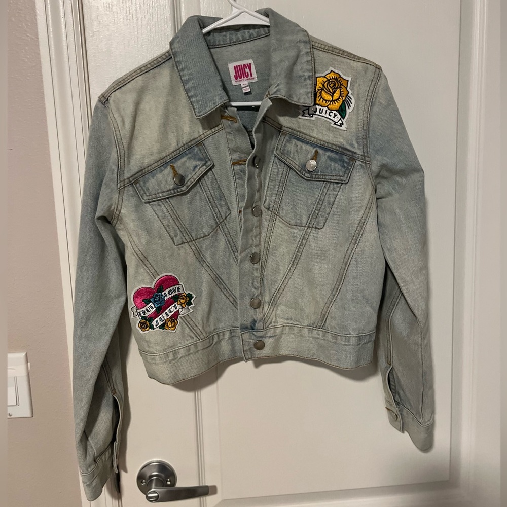 Juicy Couture denim jacket size XS